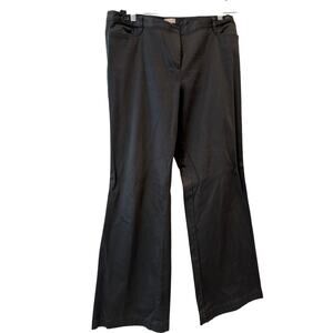 J Jill Genuine Fit Below the Waist Stretch 14P Pants Slacks Trousers Black